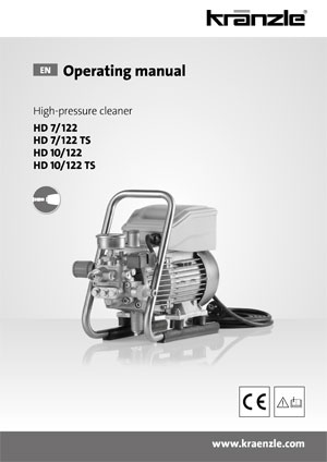 KRANZLE HD 7/122 TS OPERATING MANUAL