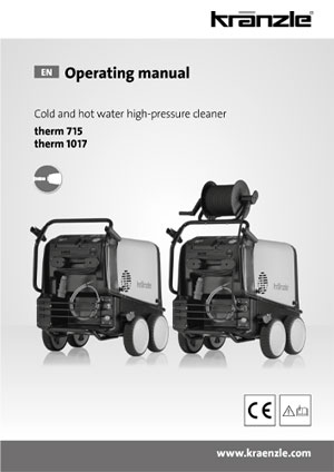 Kranzle therm black series operating manual