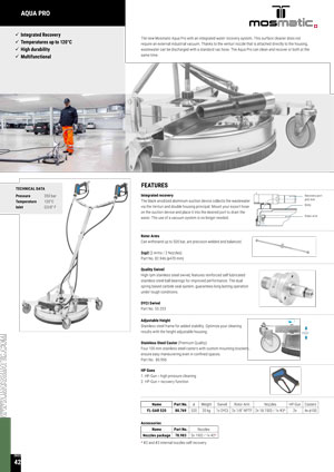 MOSMATIC AQUA PRO BROCHURE