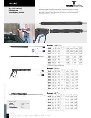 MOSMATIC LANCES BROCHURE