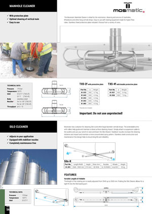 MOSMASTIC MANHOLE CLEANER
