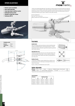 MOSMATIC SPIDER ADJUSTABLE