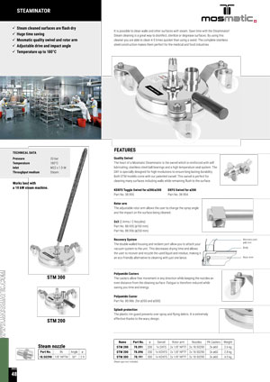 MOSMATIC STEAMINATOR BROCHURE