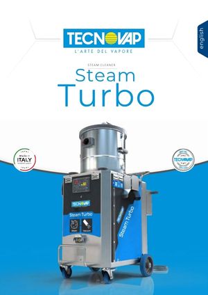 Tecnovap steam turbo steam cleaner