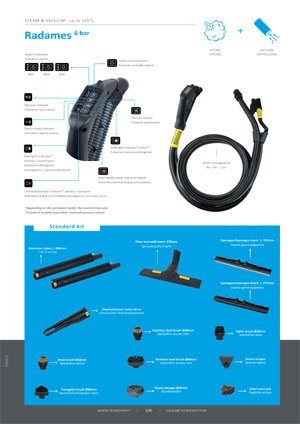 TECNOVAP RADAMES 6 BAR BROCHURE
