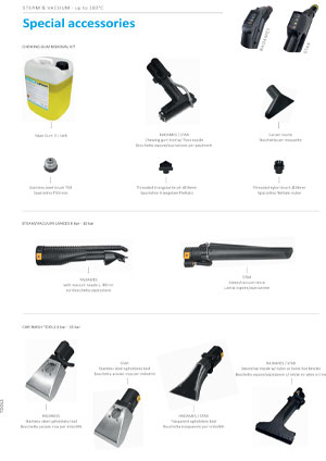 tecnovap special accessories