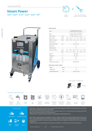 TECNOVAP STEAM POWER BROCHURE
