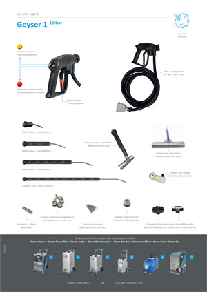 TECNOVAP GEYSER 1 BROCHURE