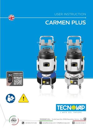TECNOVAP CARMEN PLUS OPERATING MANUAL