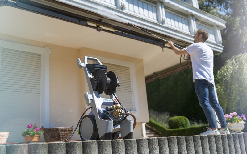 Kranzle Pressure Washer Wall Cleaning