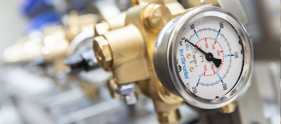 Kranzle stainless steel pressure gauge