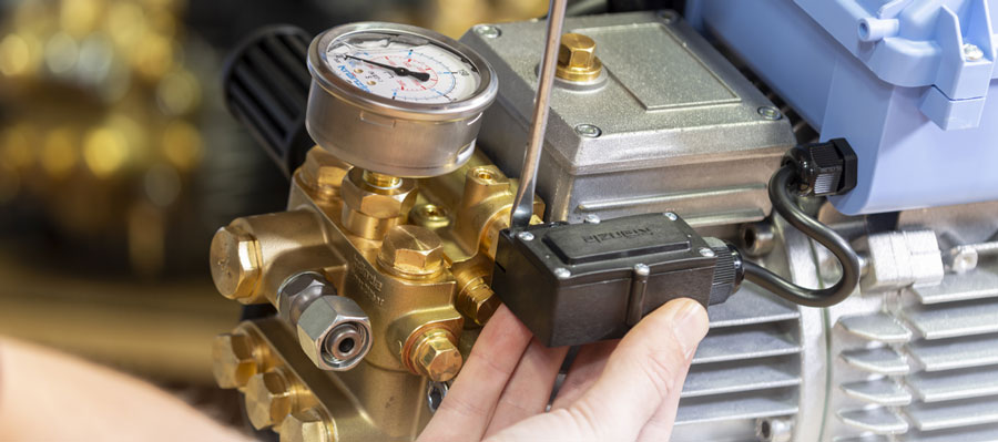 Kranzle total stop system for high pressure cleaner