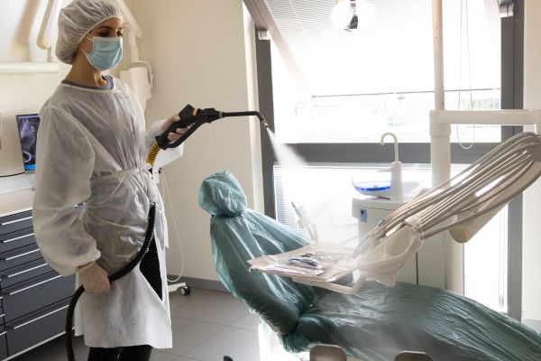 Tecnovap steam cleaners for healthcare industry