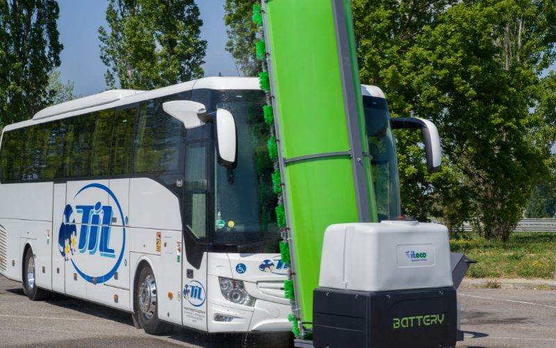 Iteco Single Brush Truck Wash System