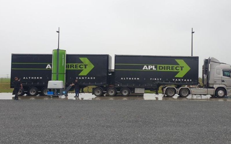 Iteco Single Brush Truck Wash