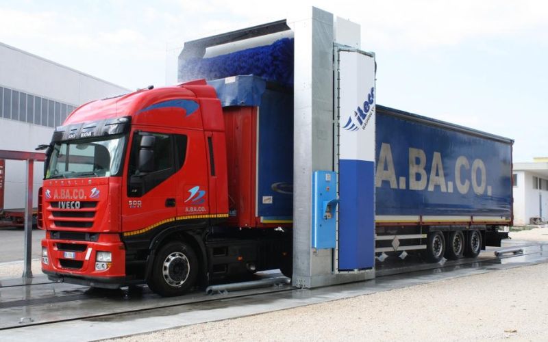 Iteco Omega Wash Drive Through Truck Wash System