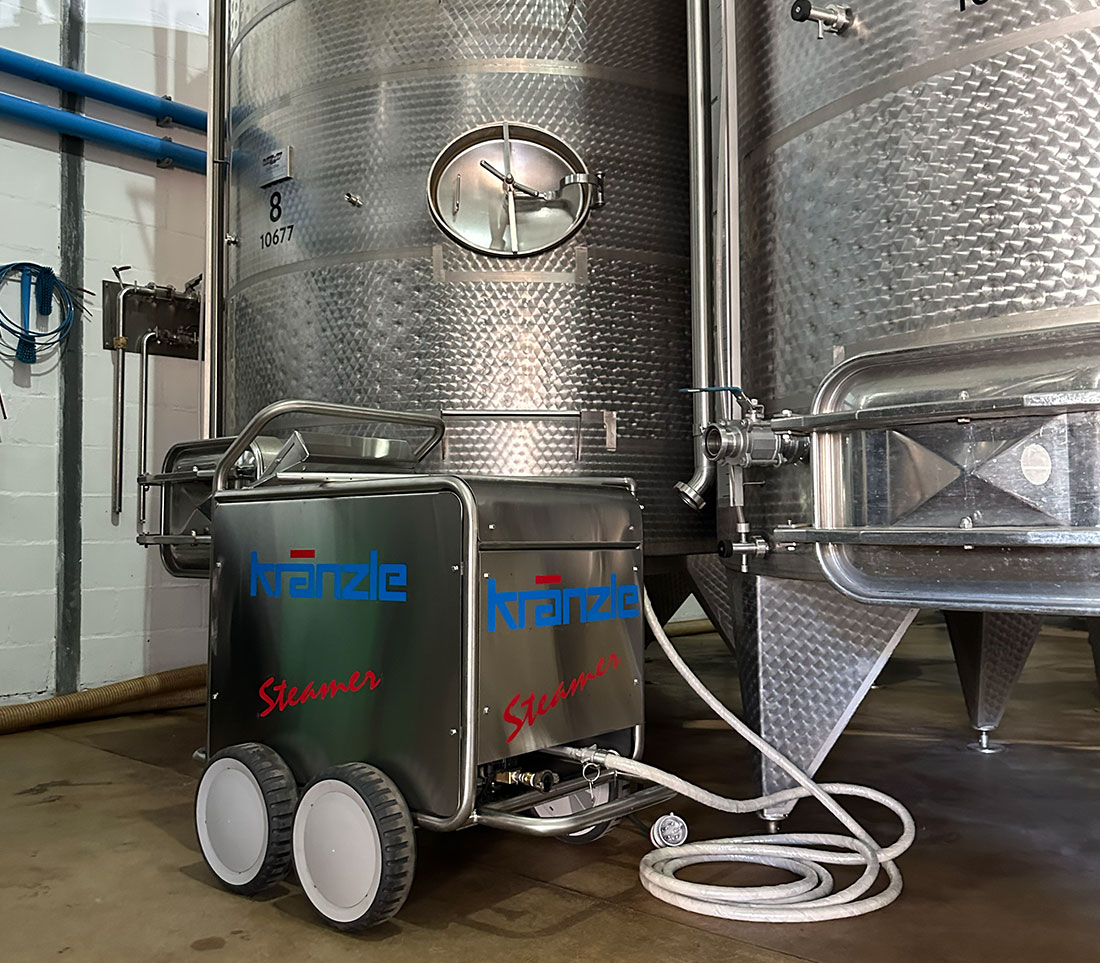 Kranzle Wine Barrel and Cellar Cleaning