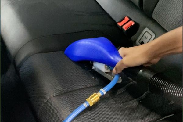 Car seat cleaning