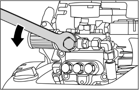 High Pressure Cleaner Changing of Non-Return Valve