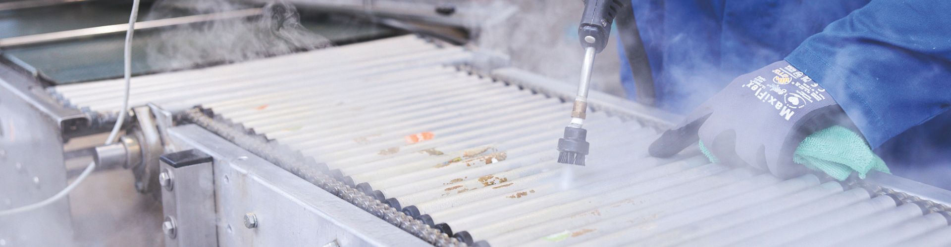 Tecnovap Food Processing Converyor Cleaning