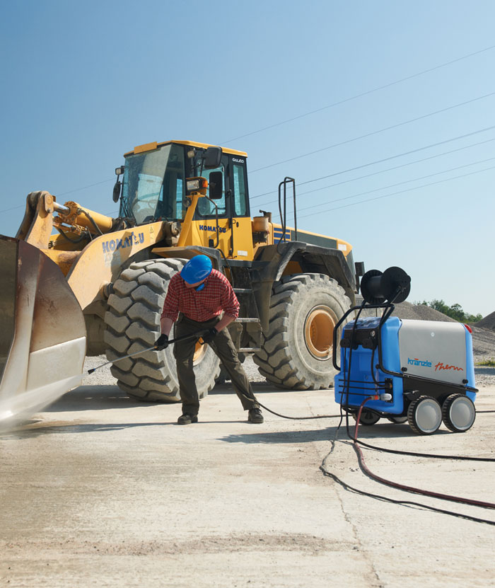 Kranzle hot water high pressure cleaner