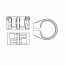 1722-DFSC01-501 GIANT SEAT CLAMP EXTERNAL FOR D-FUSE SEATPOS