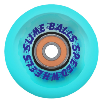 154253 66MM CHROME LIGHT UPS OG SLIME TRANS BLUE 78A SLIME B