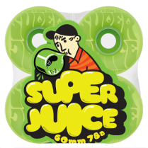 167133 OJ WHEELS 60mm Bubble Gum Super Juice Transparent Gre