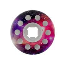 167144 SLIME WHEELS 58mm Worm Holes White  97a