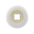 167146 SLIME WHEELS 56mm Sam Hitz White Full Combo 99a